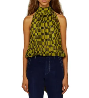 Marni Iconic Damier Print Tank Top
