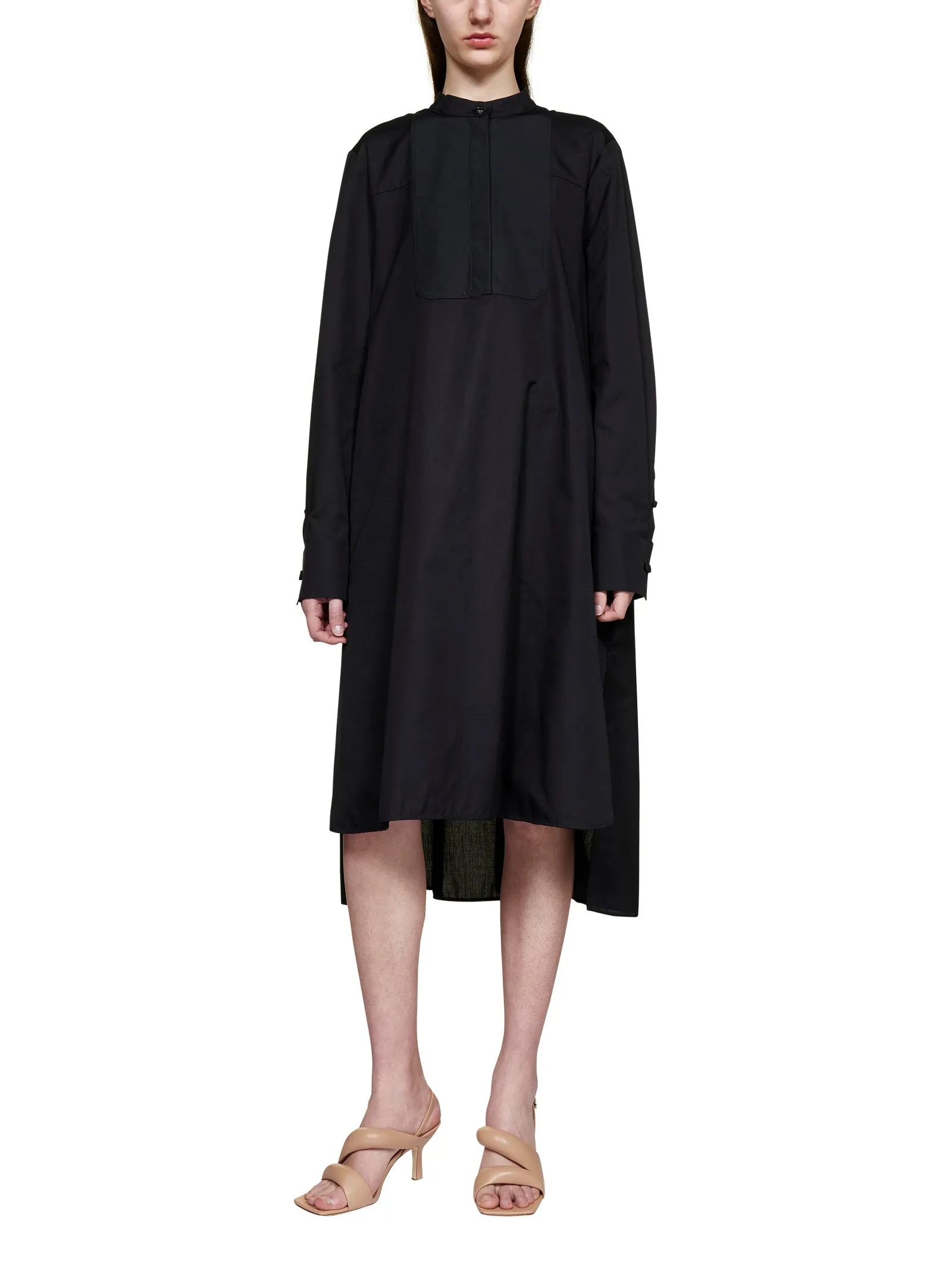 Max Mara Asymmetrical Oxford Dress