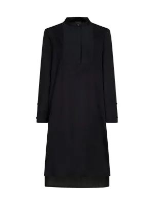 Max Mara Asymmetrical Oxford Dress