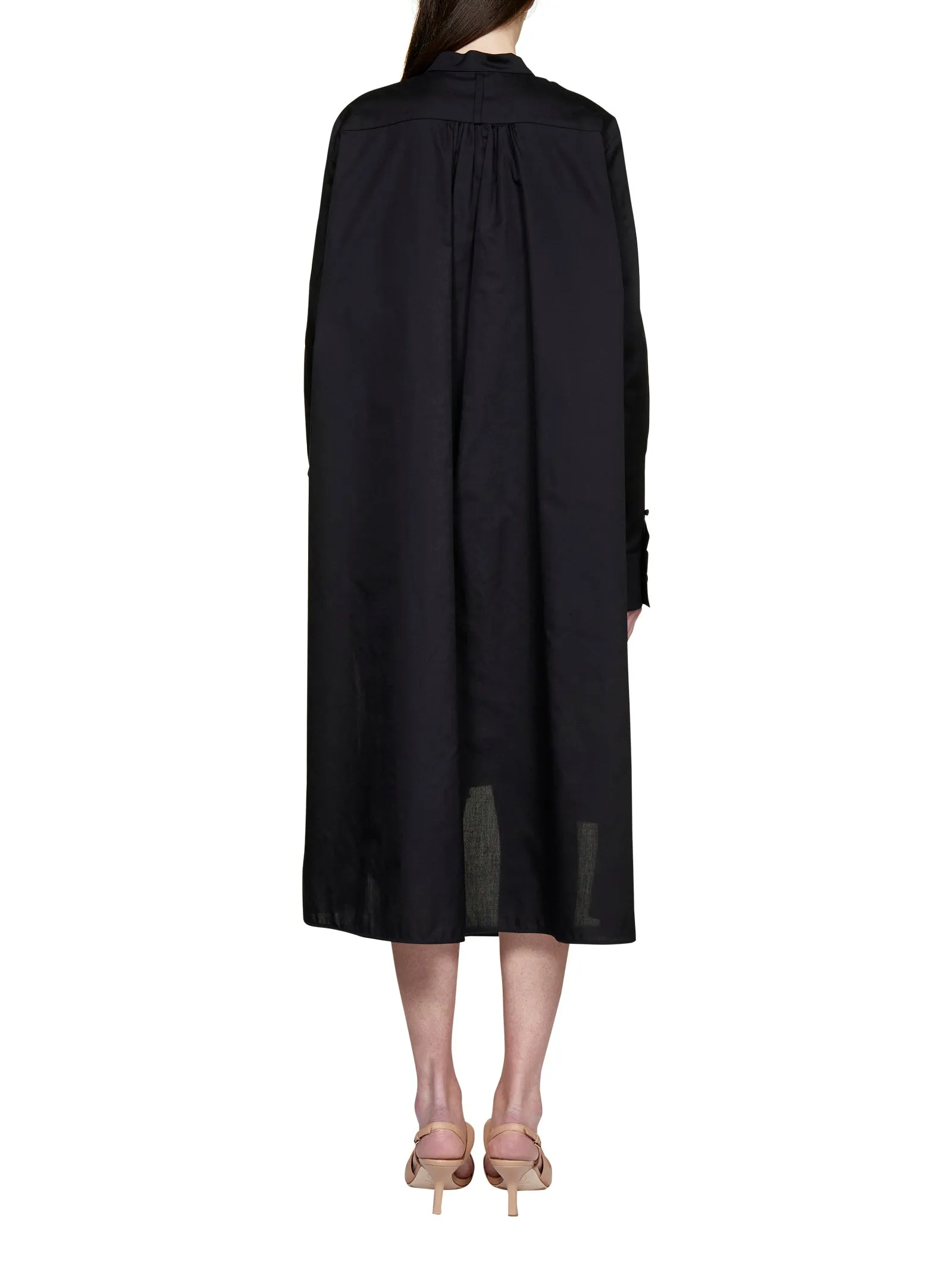 Max Mara Asymmetrical Oxford Dress