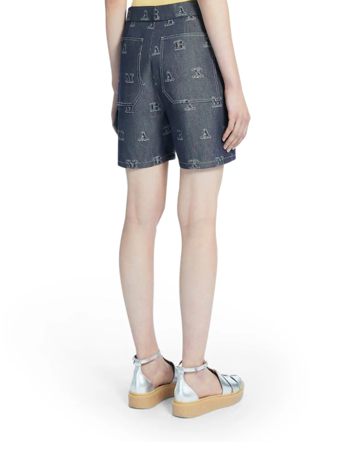 Max Mara Monogram Jacquard Shorts