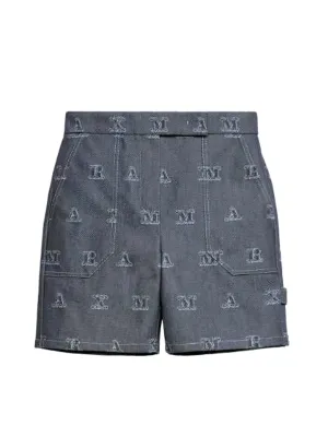Max Mara Monogram Jacquard Shorts