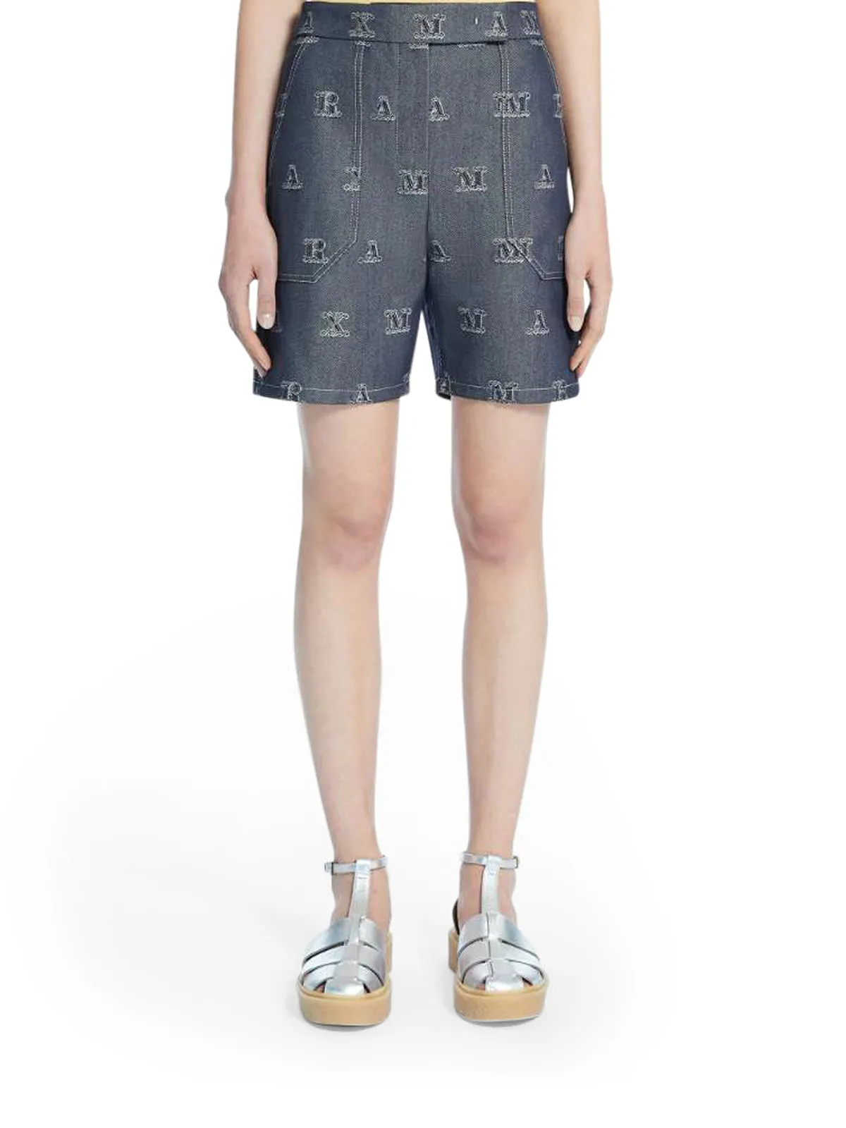 Max Mara Monogram Jacquard Shorts