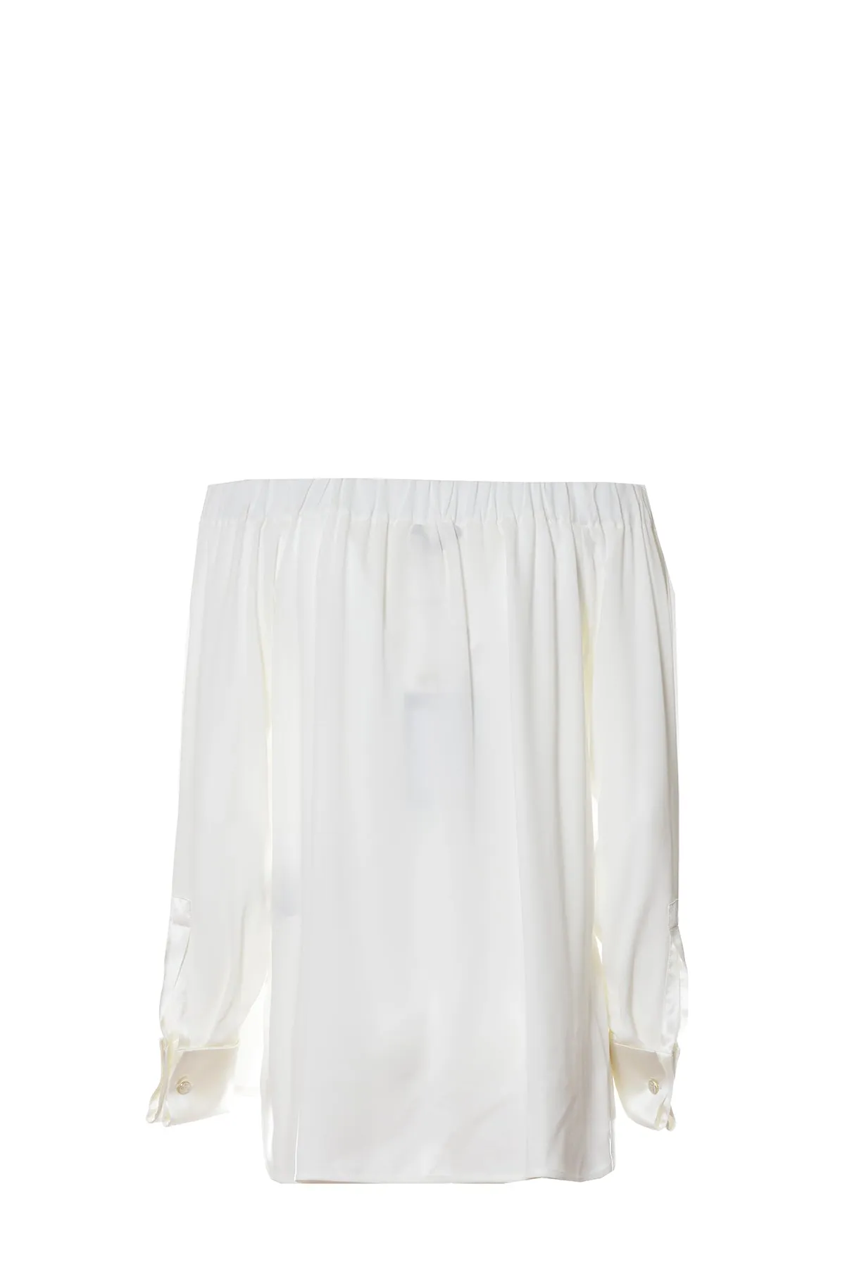 Max Mara Pianoforte Pattino Off-Shoulder Top