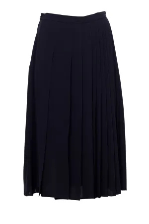 Max Mara Studio Cady Pleated Midi Skirt