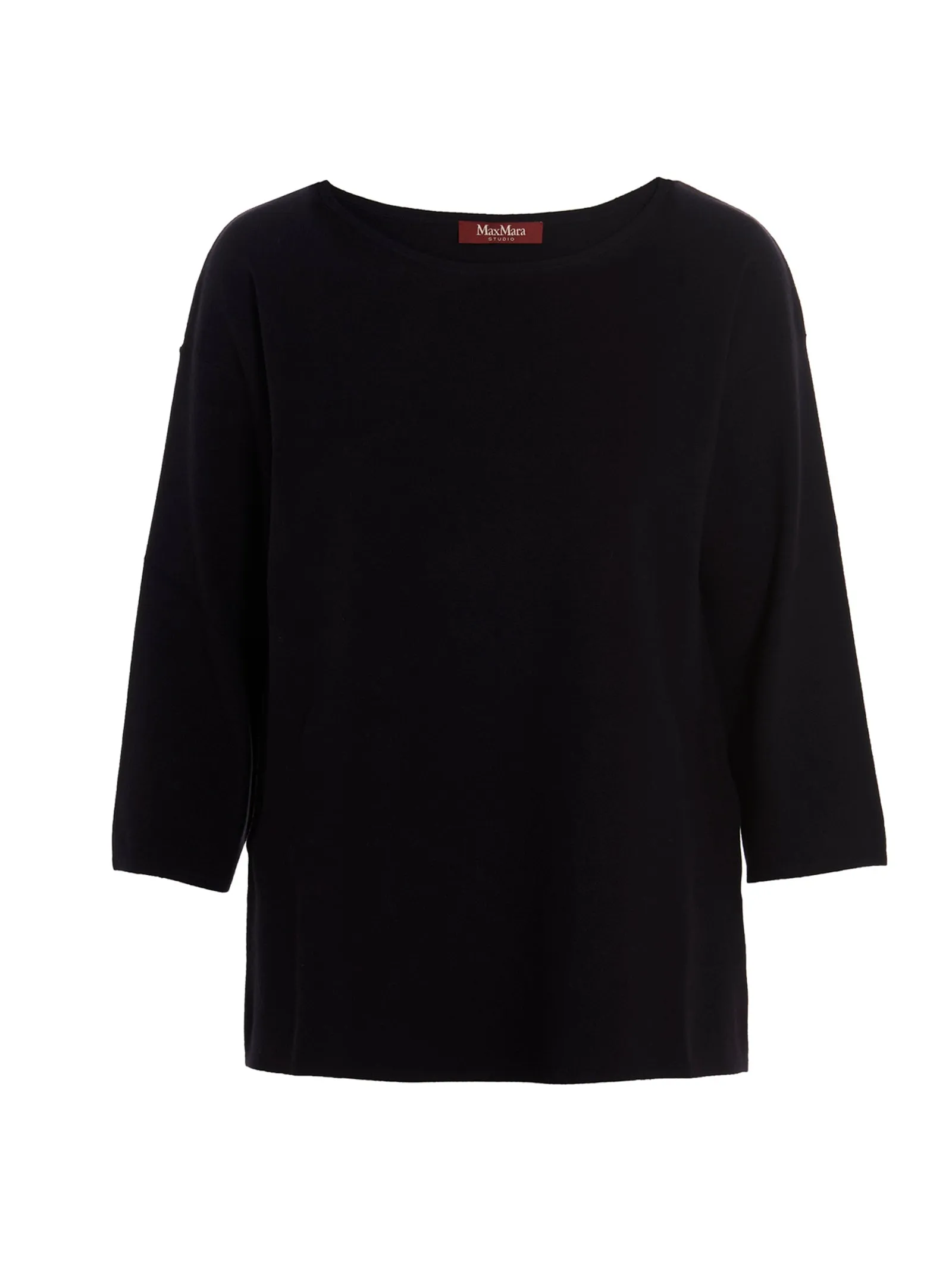 Max Mara Studio Clan Cropped Sleeve Top