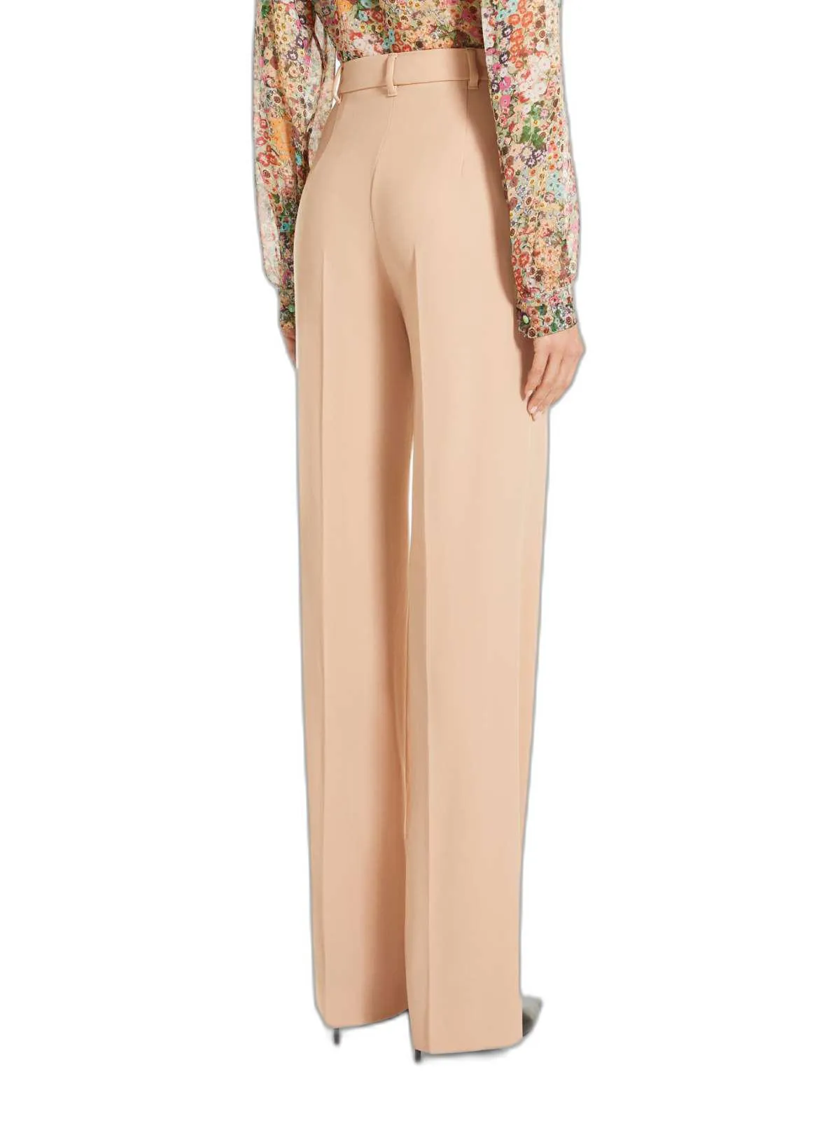 Max Mara Studio Satin Crepe Trousers