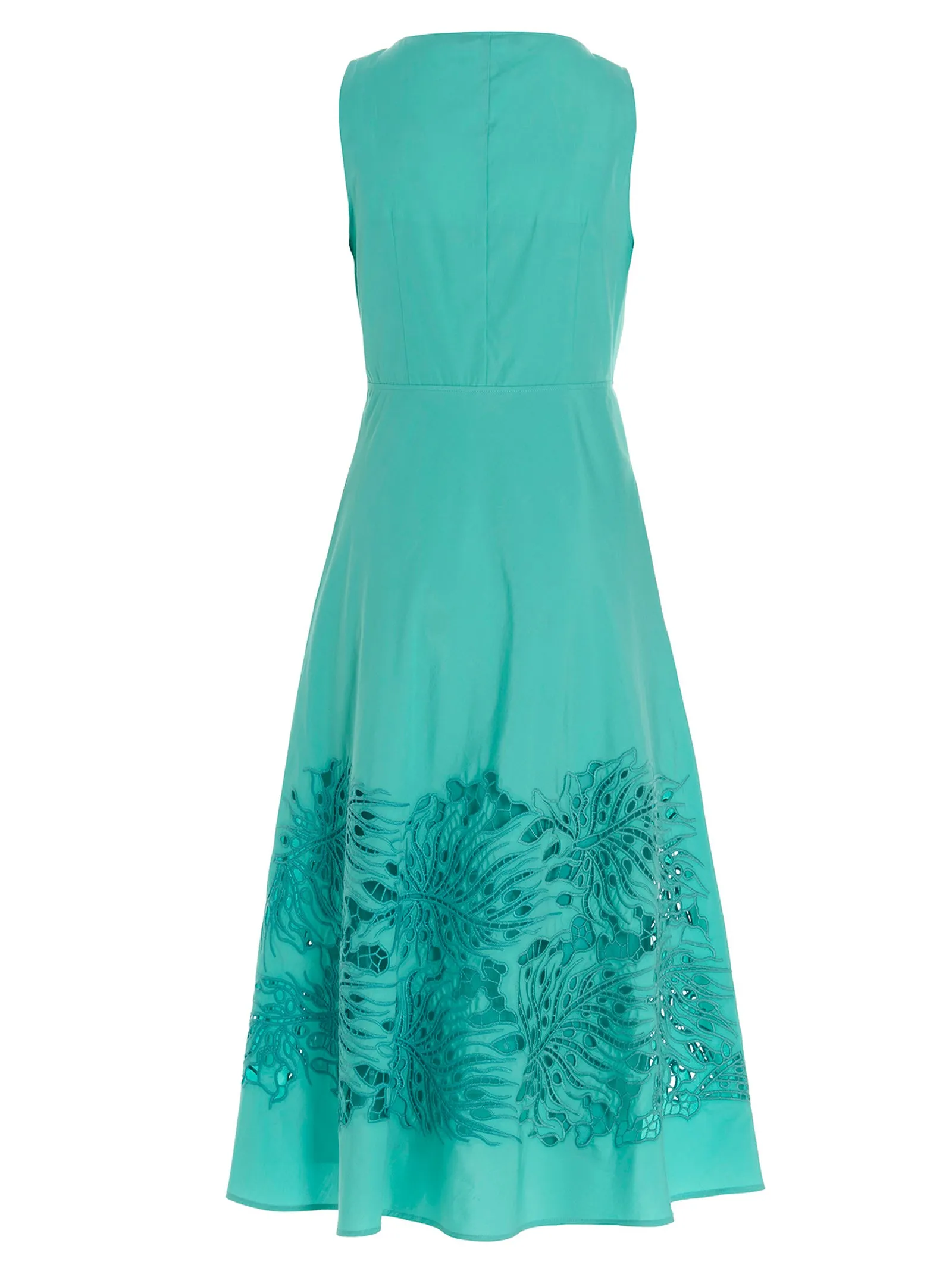 Max Mara Studio V-Neck Sleeveless Dress