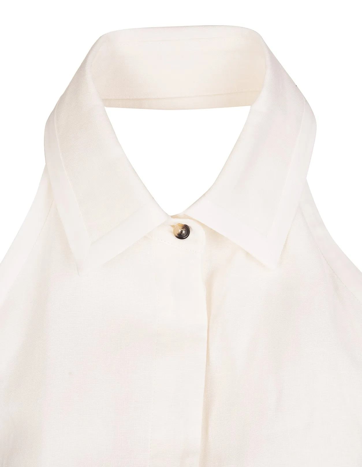 Max Mara Tie-Waist Sleeveless Dress