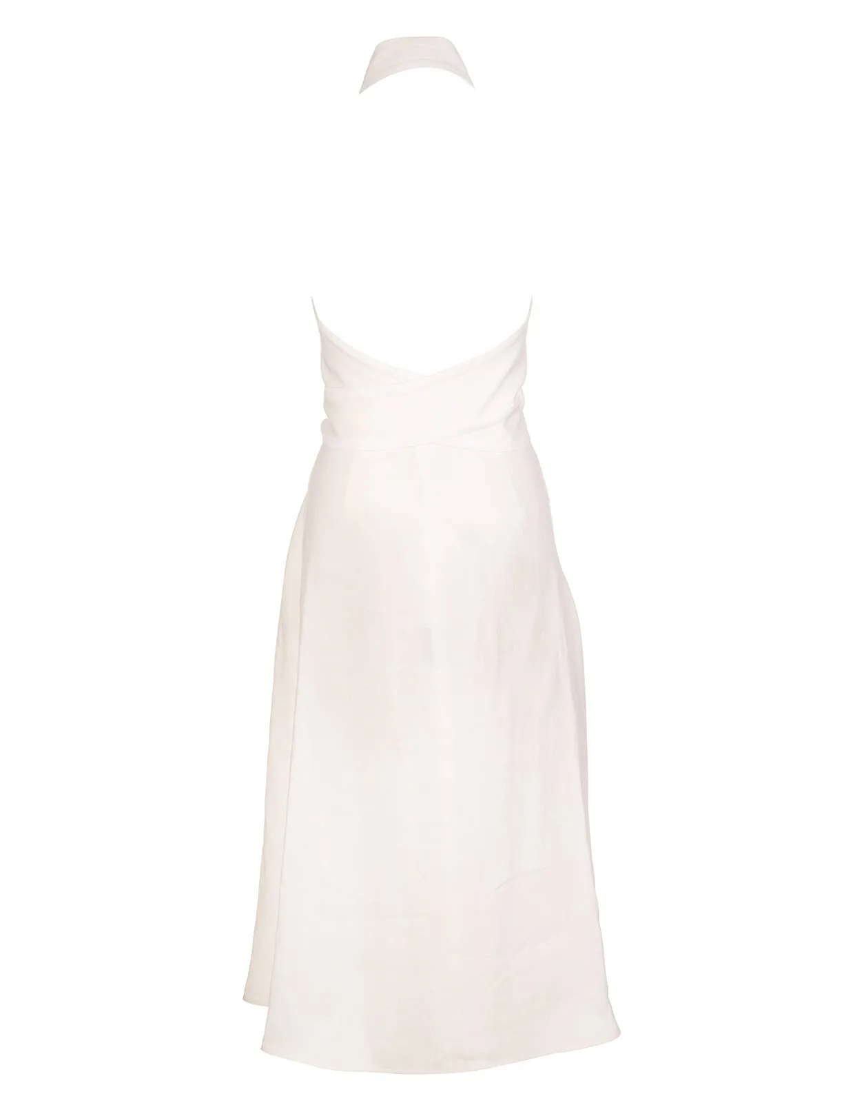 Max Mara Tie-Waist Sleeveless Dress