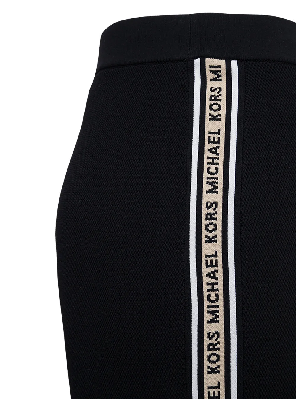 Michael Kors Logo Detailed Drawstring Leggings