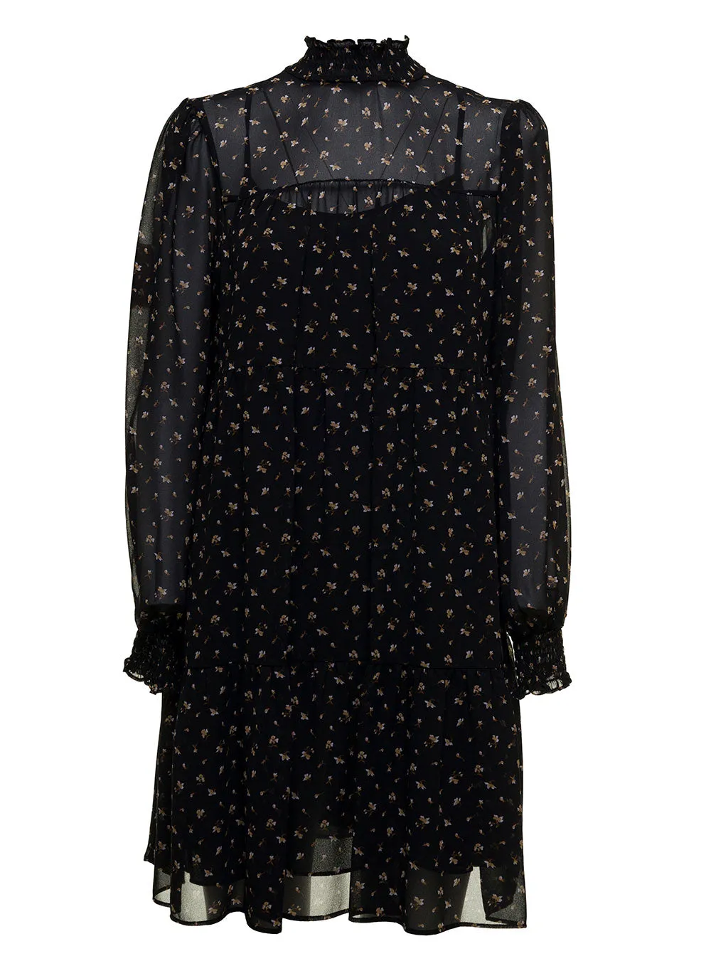 Michael Michael Kors All-Over Printed Mini Dress