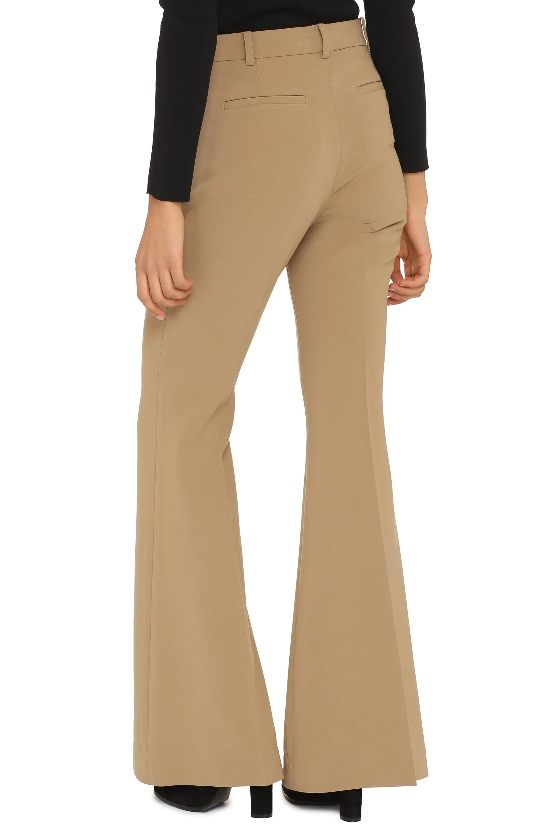 Michael Michael Kors Crepe Flared Trousers