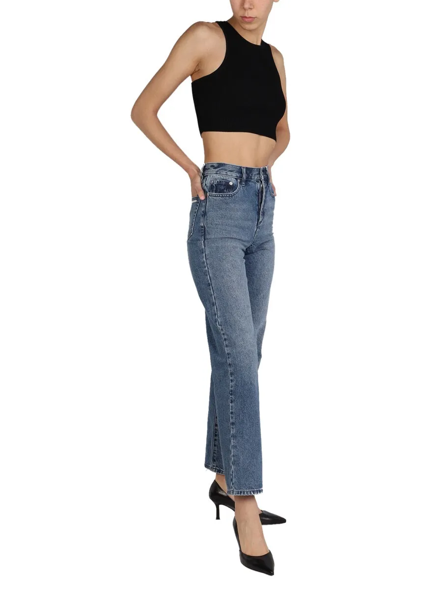 Michael Michael Kors Crewneck Cropped Tank Top