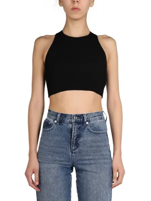 Michael Michael Kors Crewneck Cropped Tank Top