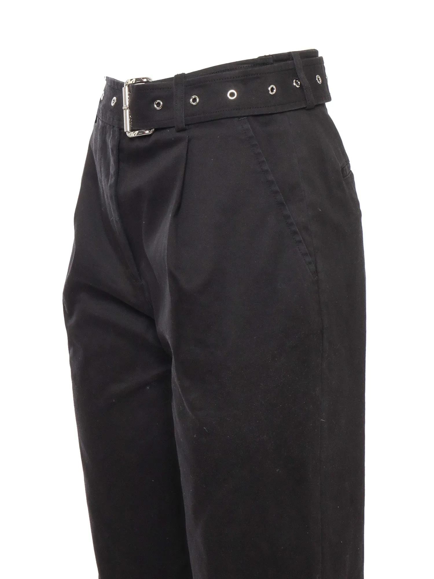 Michael Michael Kors High-Waisted Belted Trousers