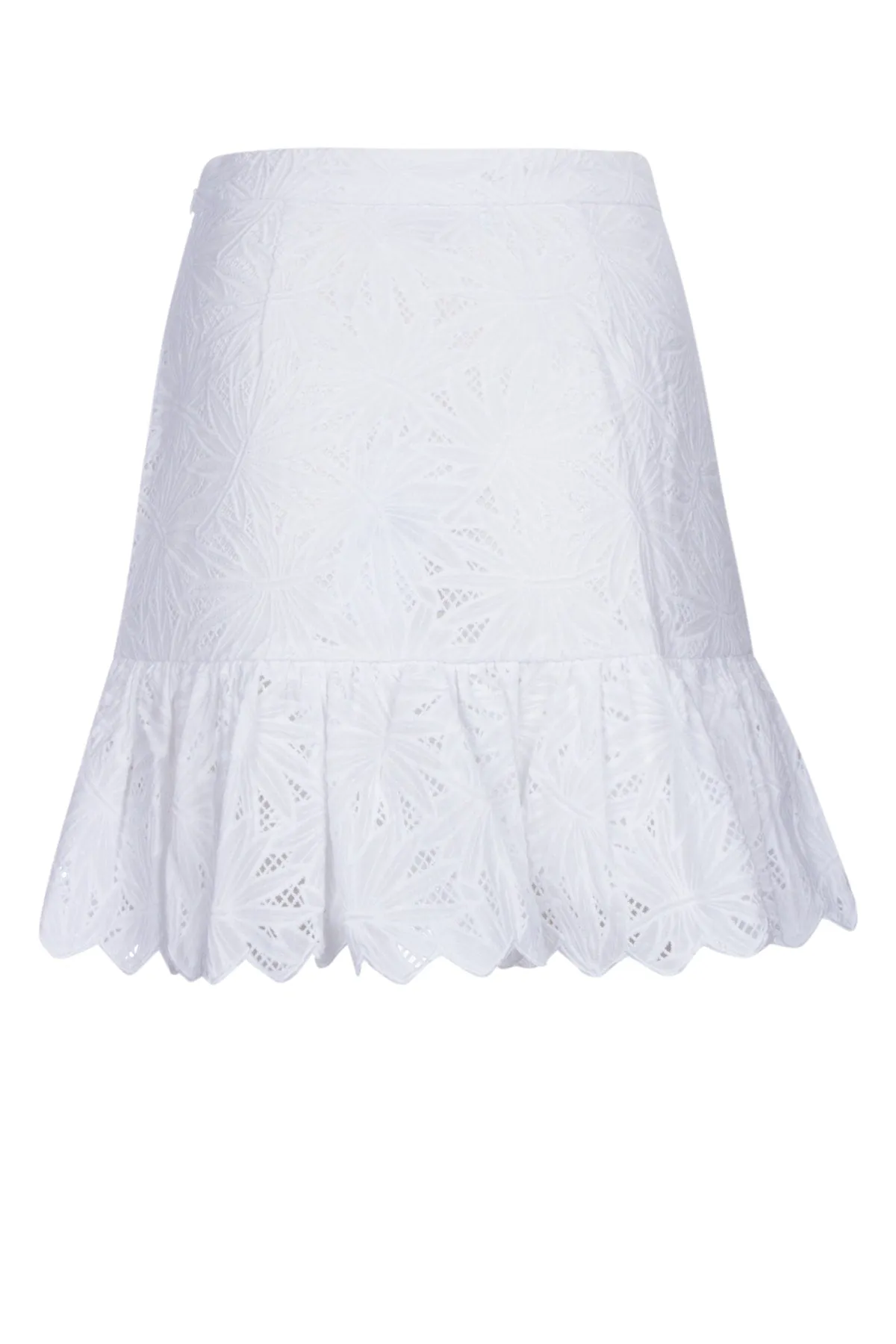 Michael Michael Kors Lace-Detailed High-Waisted Skirt