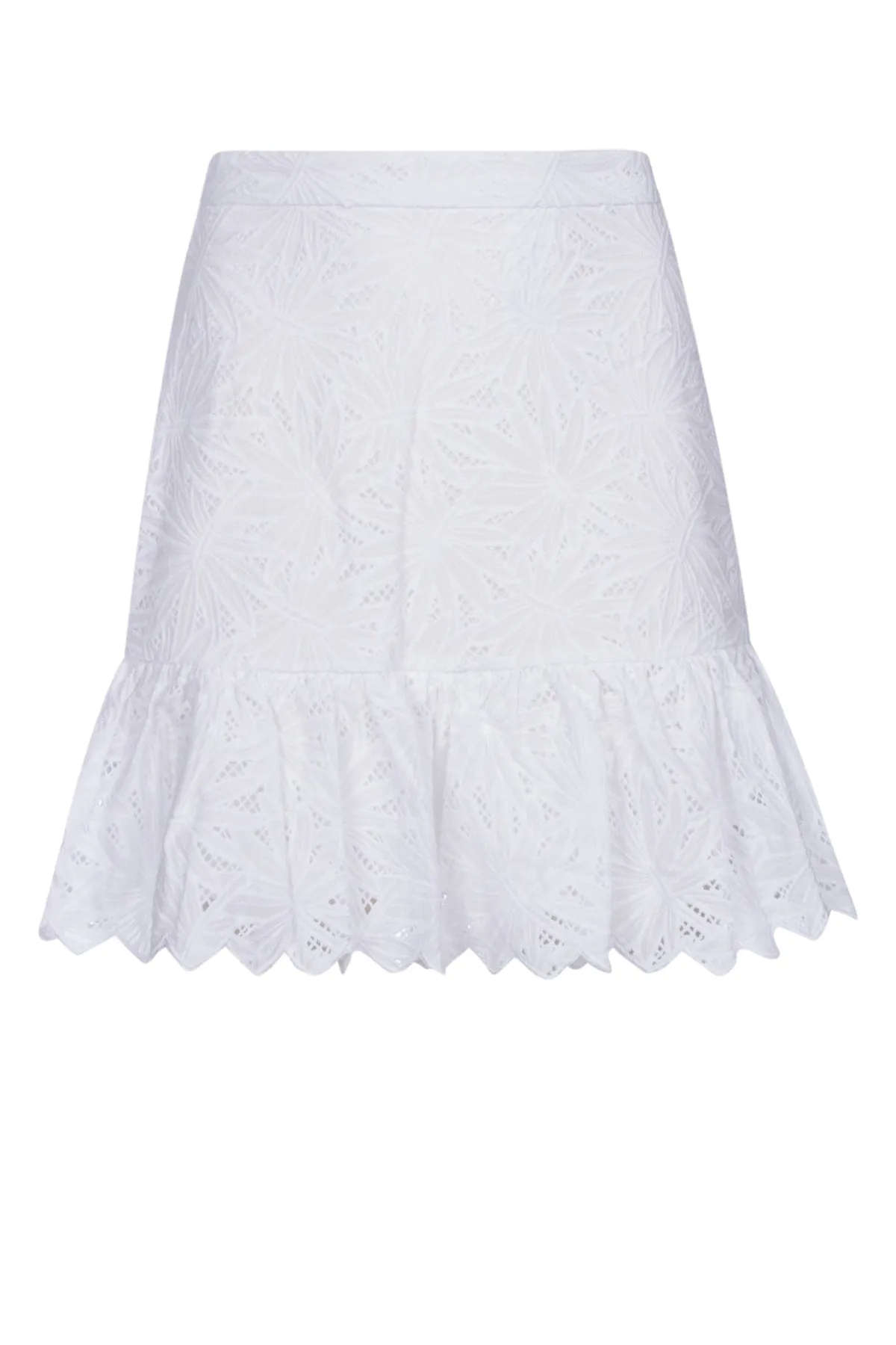 Michael Michael Kors Lace-Detailed High-Waisted Skirt