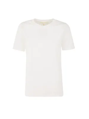 Michael Michael Kors Logo Embroidered Crewneck T-Shirt