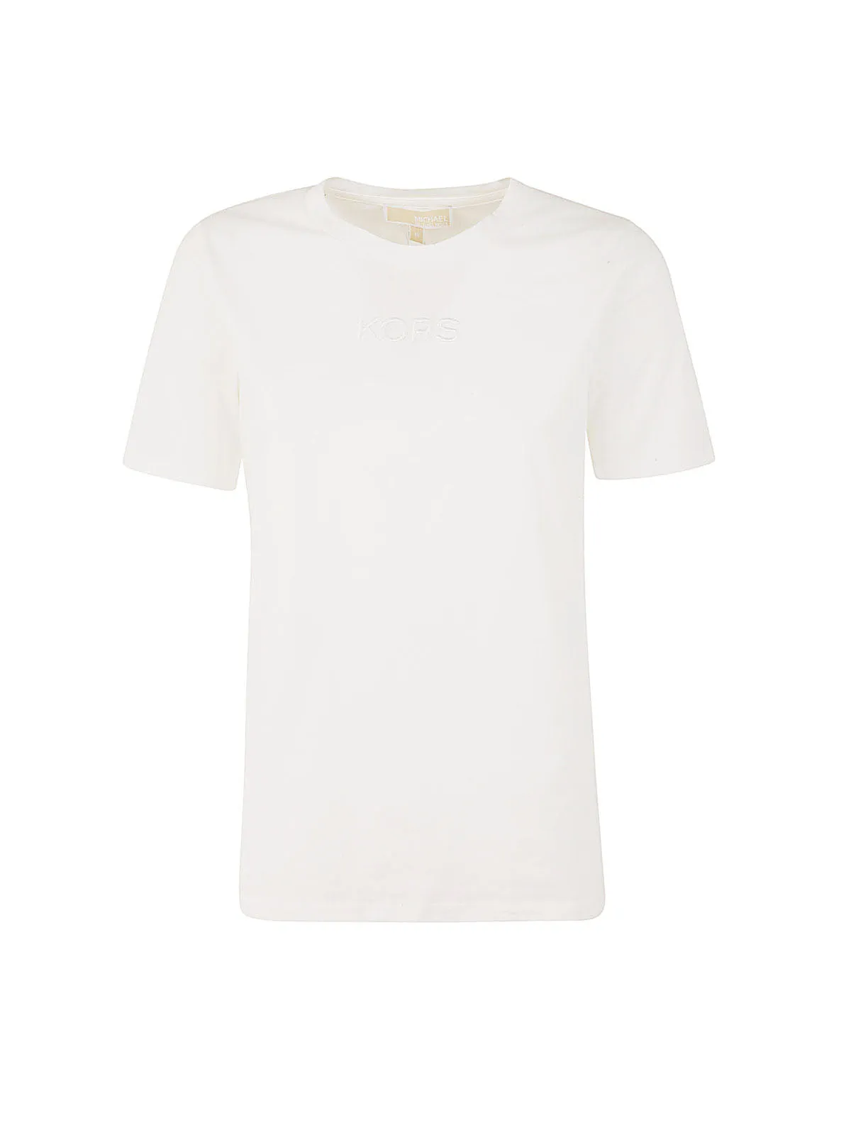 Michael Michael Kors Logo Embroidered Crewneck T-Shirt