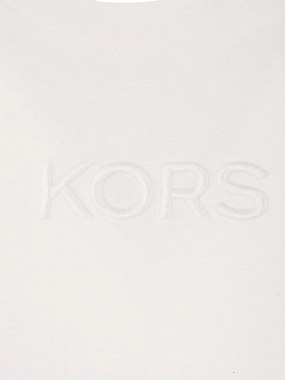 Michael Michael Kors Logo Embroidered Crewneck T-Shirt