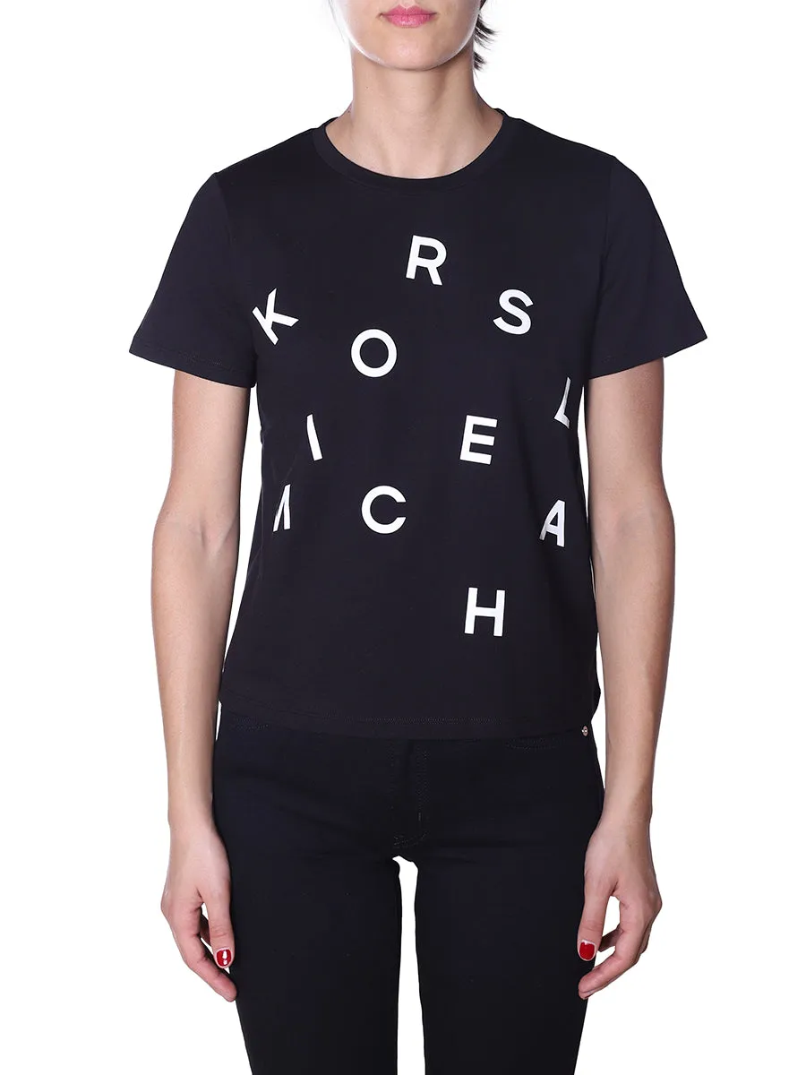 Michael Michael Kors Logo Print T-Shirt