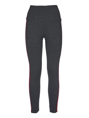 Michael Michael Kors Logo Tape Monogram High Waist Leggings