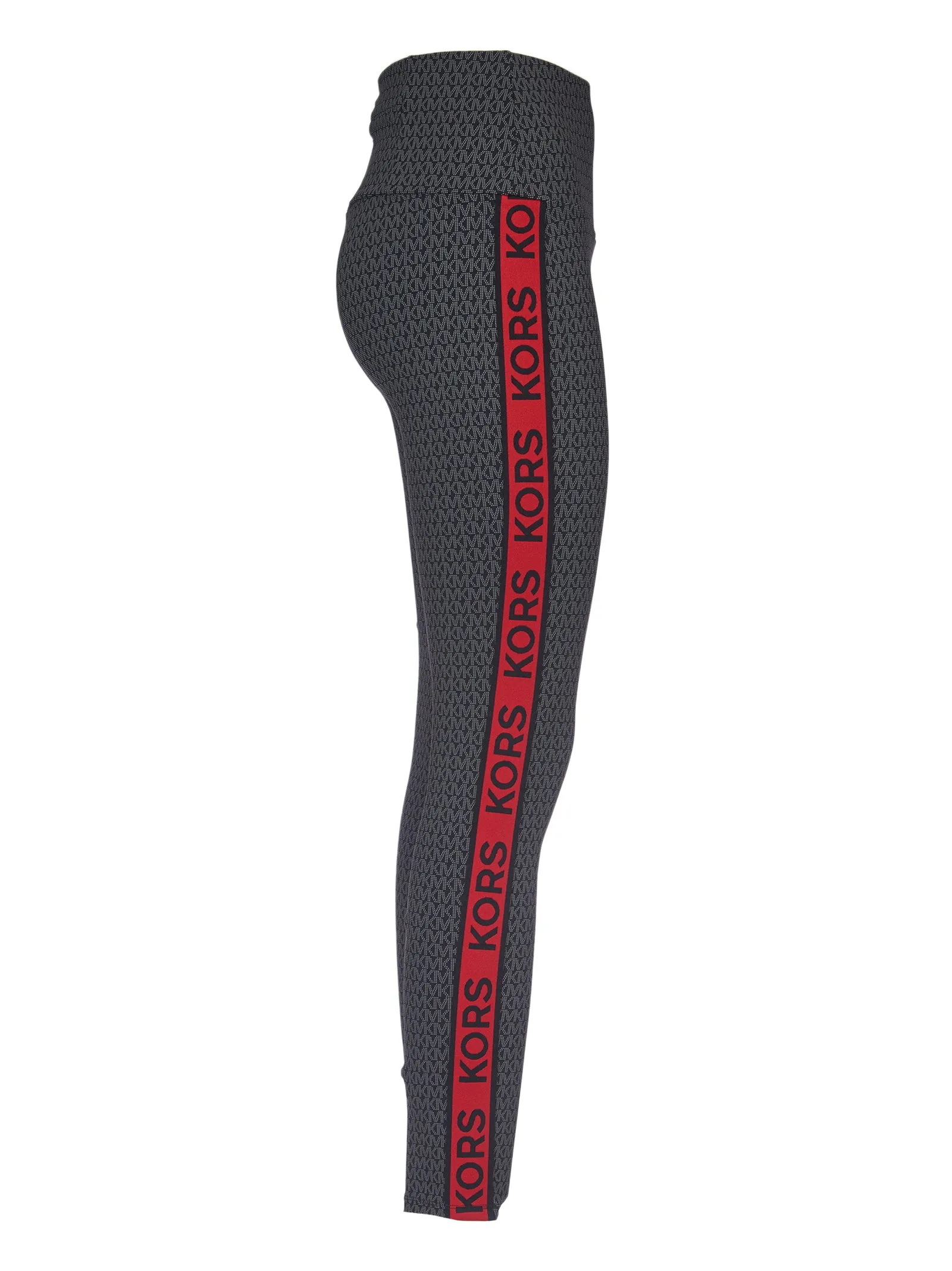 Michael Michael Kors Logo Tape Monogram High Waist Leggings