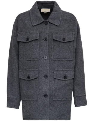 Michael Michael Kors Multi-Pocket Buttoned Jacket