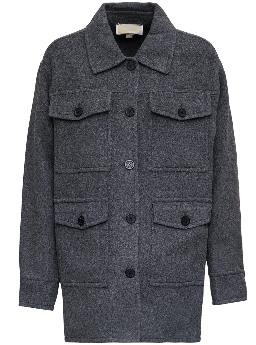 Michael Michael Kors Multi-Pocket Buttoned Jacket