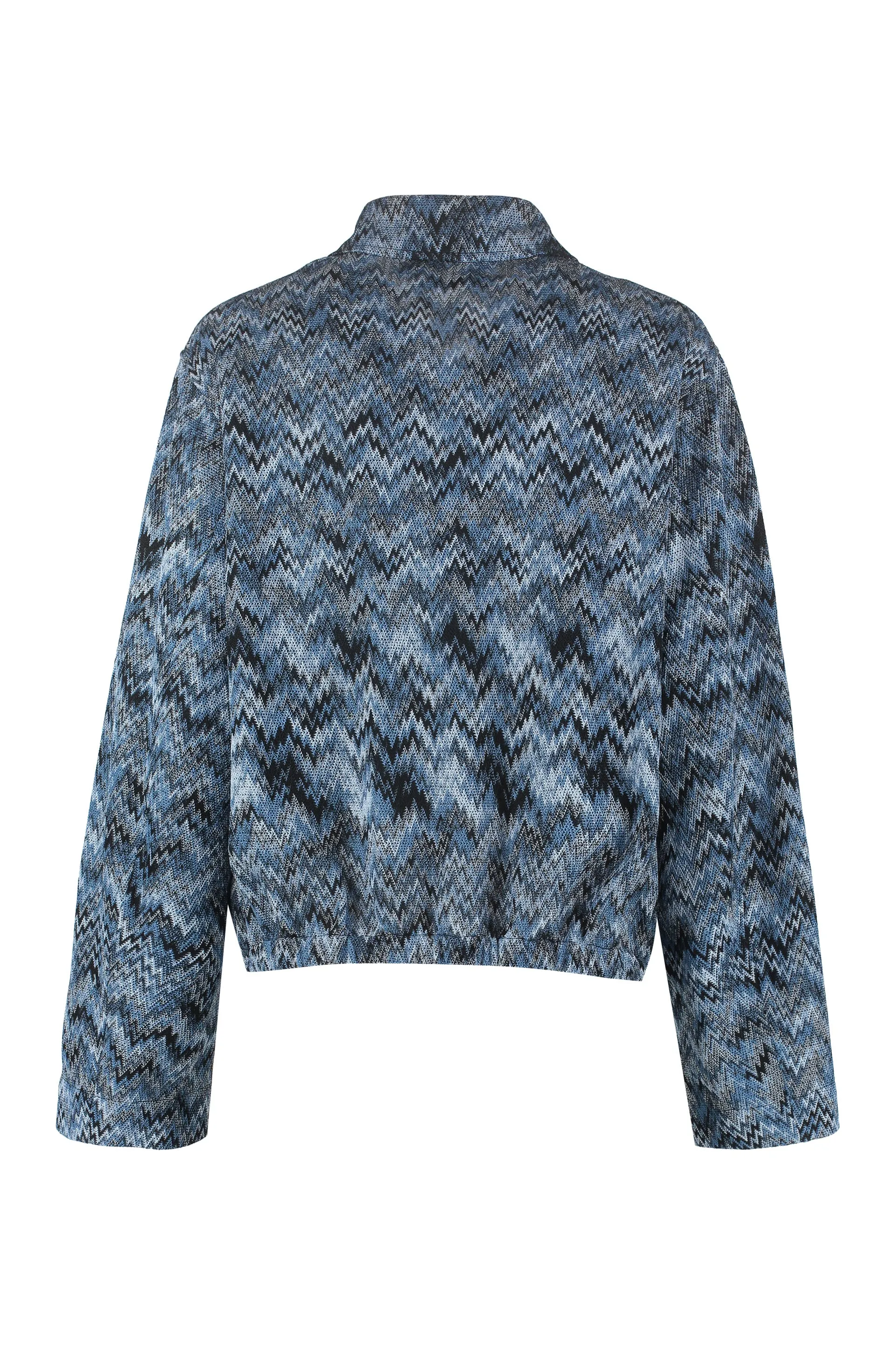 Missoni Chevron Motif Button-Down Jacket