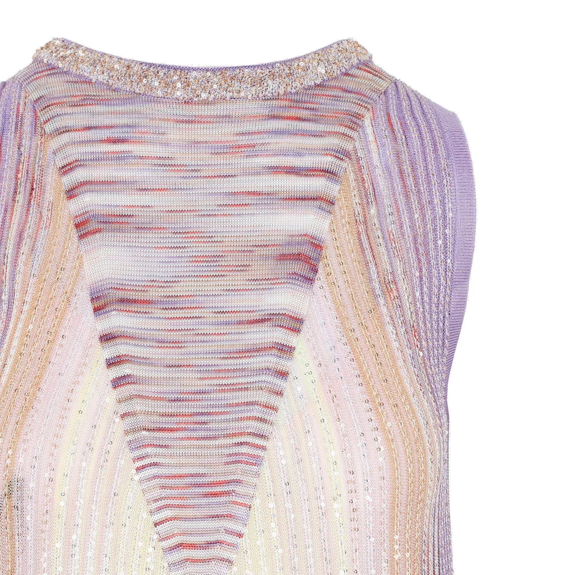 Missoni Sequin-Embellished Sleeveless Mini Dress