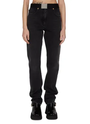 MM6 Maison Margiela Belted Boyfriend Jeans
