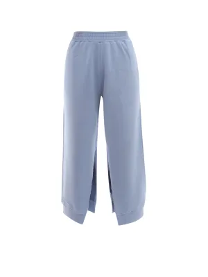 MM6 Maison Margiela Cropped Wide Leg Trousers