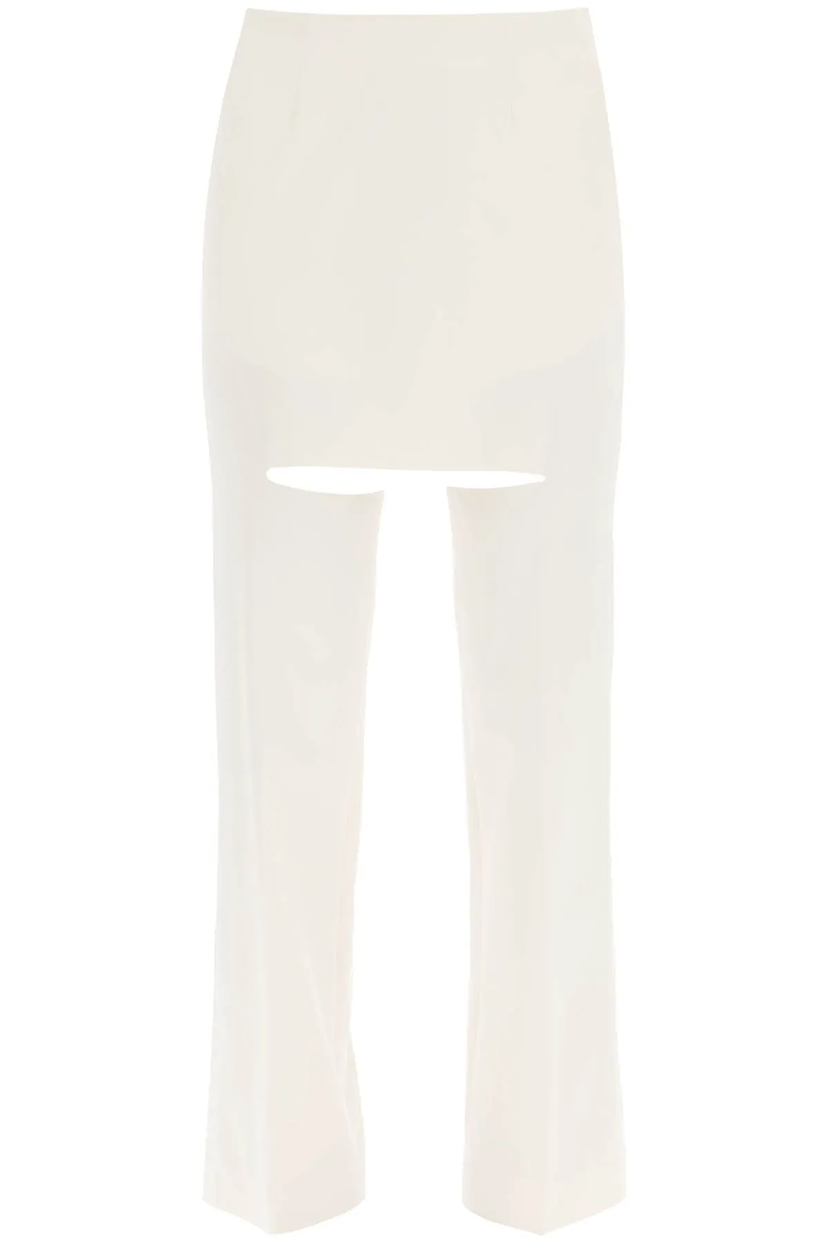 MM6 Maison Margiela Layered Effect Tailored Trousers