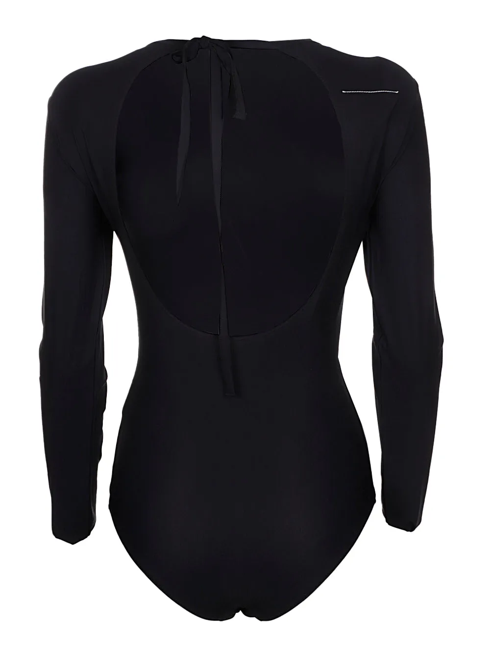 MM6 Maison Margiela Open Back Crewneck Top
