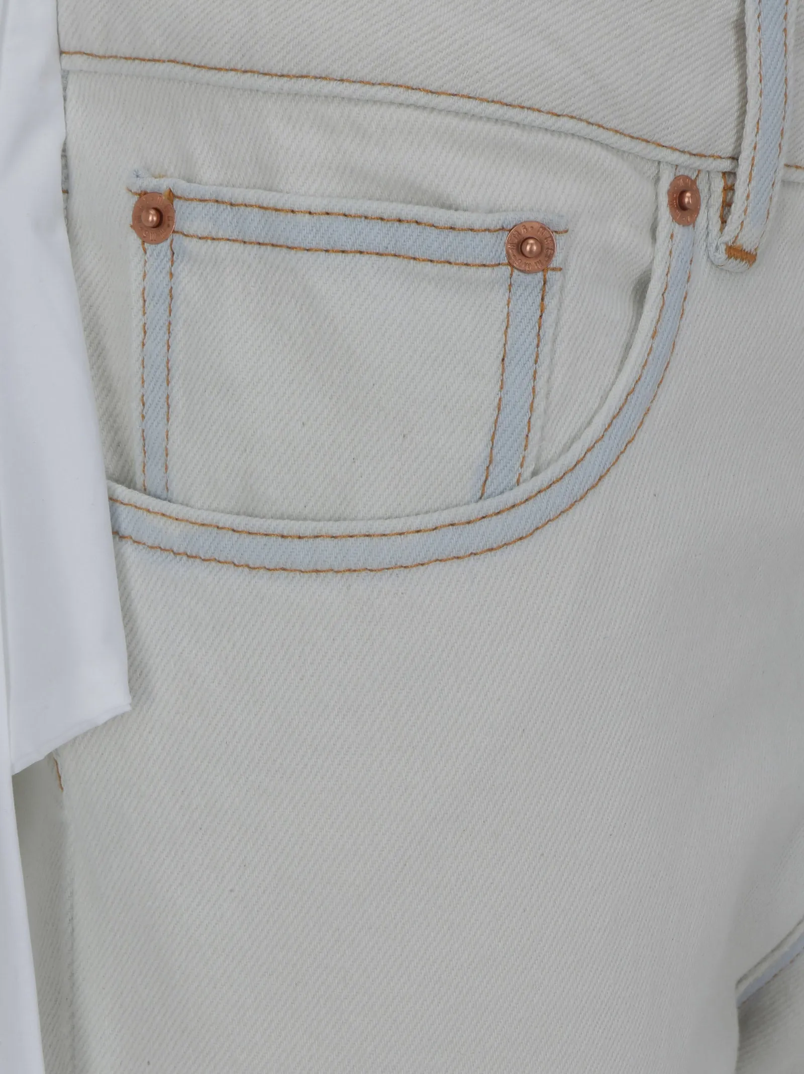 MM6 Maison Margiela Slim Cut Straight Jeans