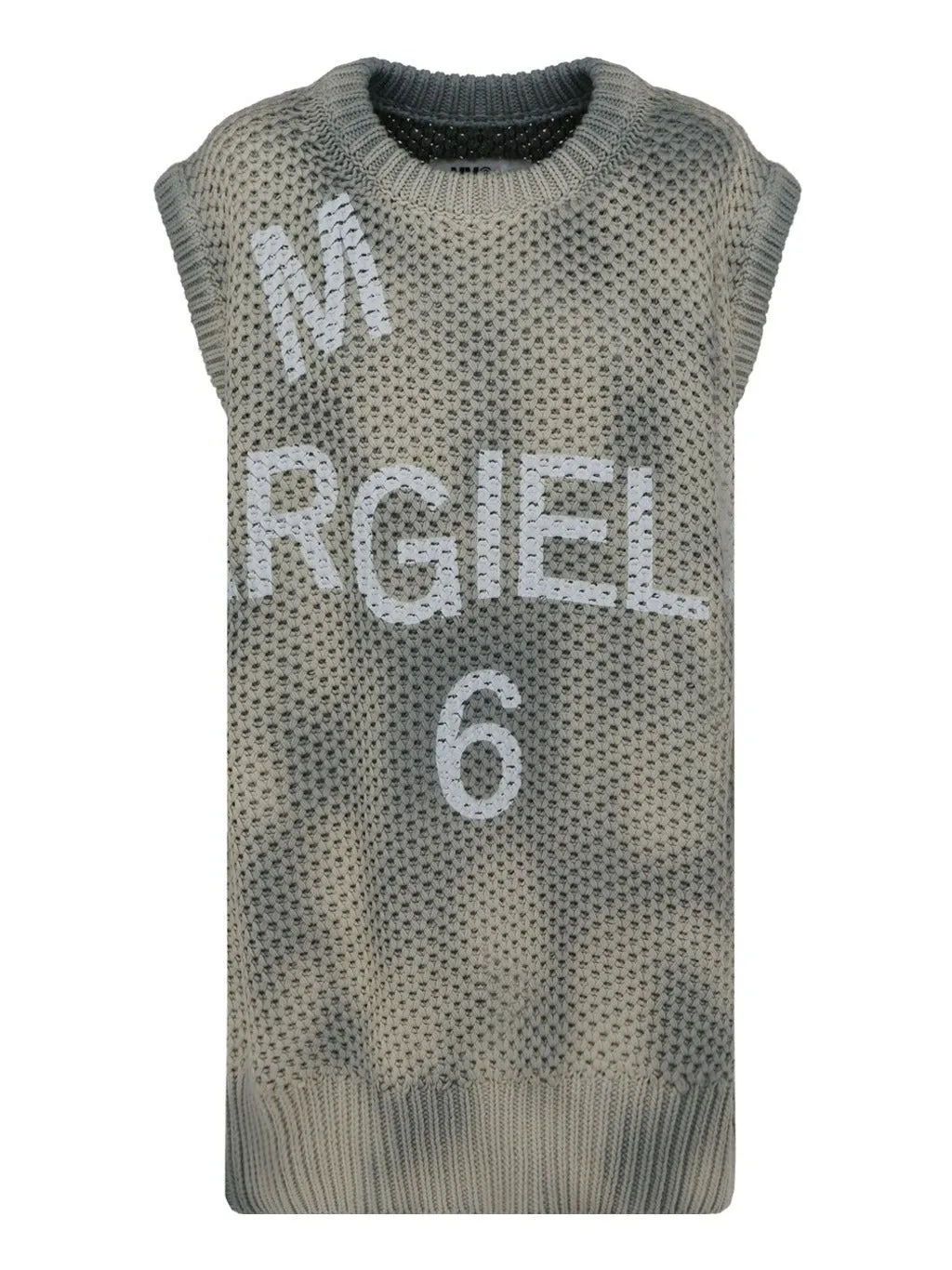 MM6 Maison Margiela Tie-Dyed Knit Mini Dress