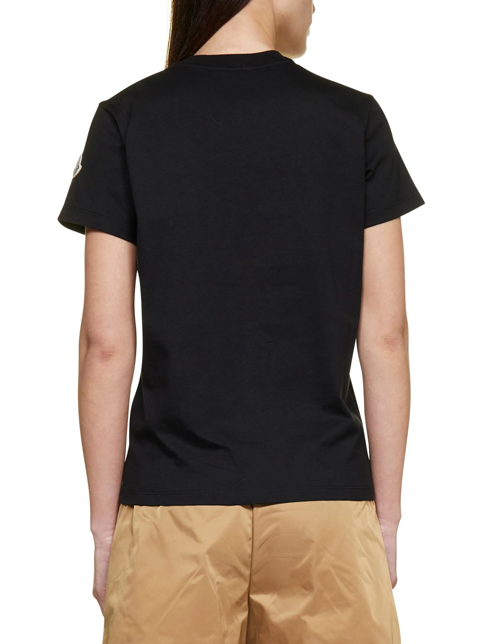 Moncler Drawstring Elastic Waist Shorts