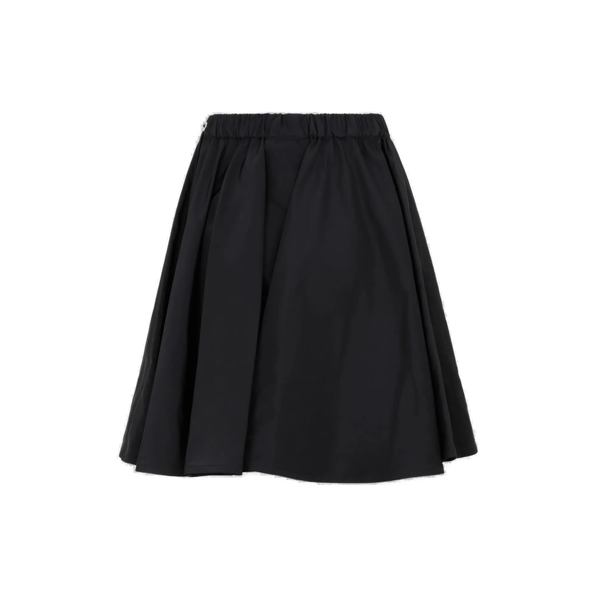 Moncler Pleated Drawstring Mini Skirt