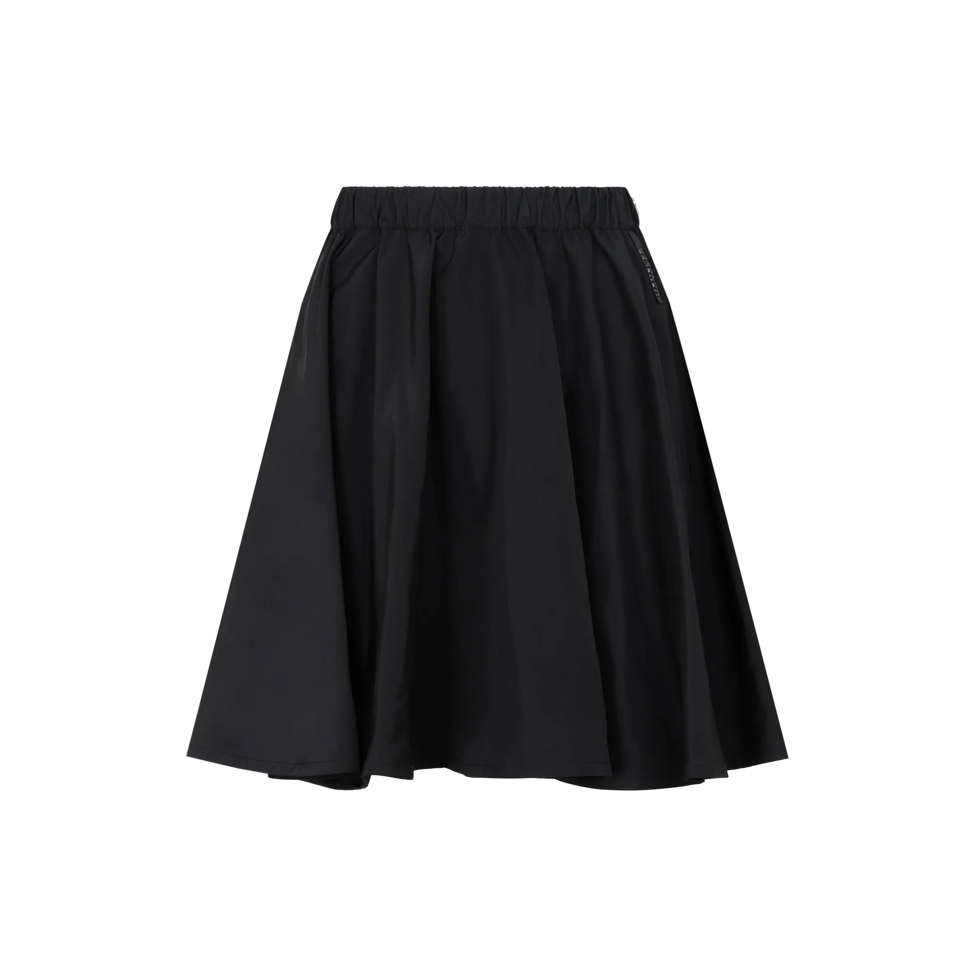 Moncler Pleated Drawstring Mini Skirt