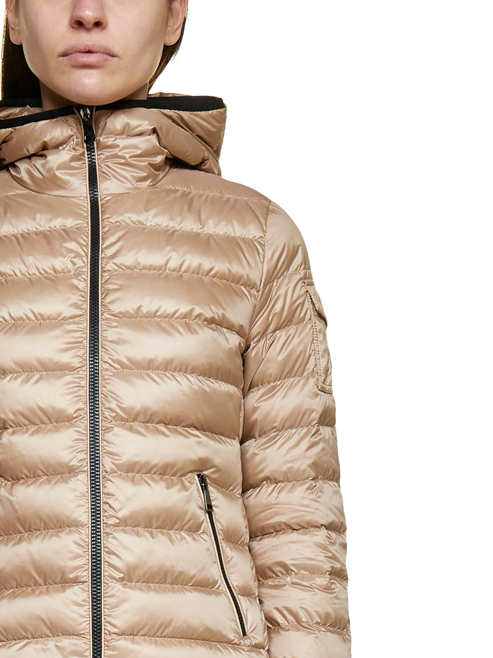 Moncler Quilted Zip-Up Padded Jacket