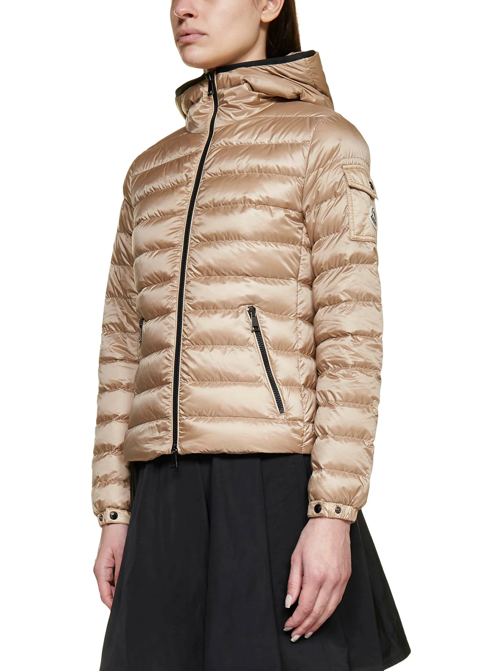 Moncler Quilted Zip-Up Padded Jacket