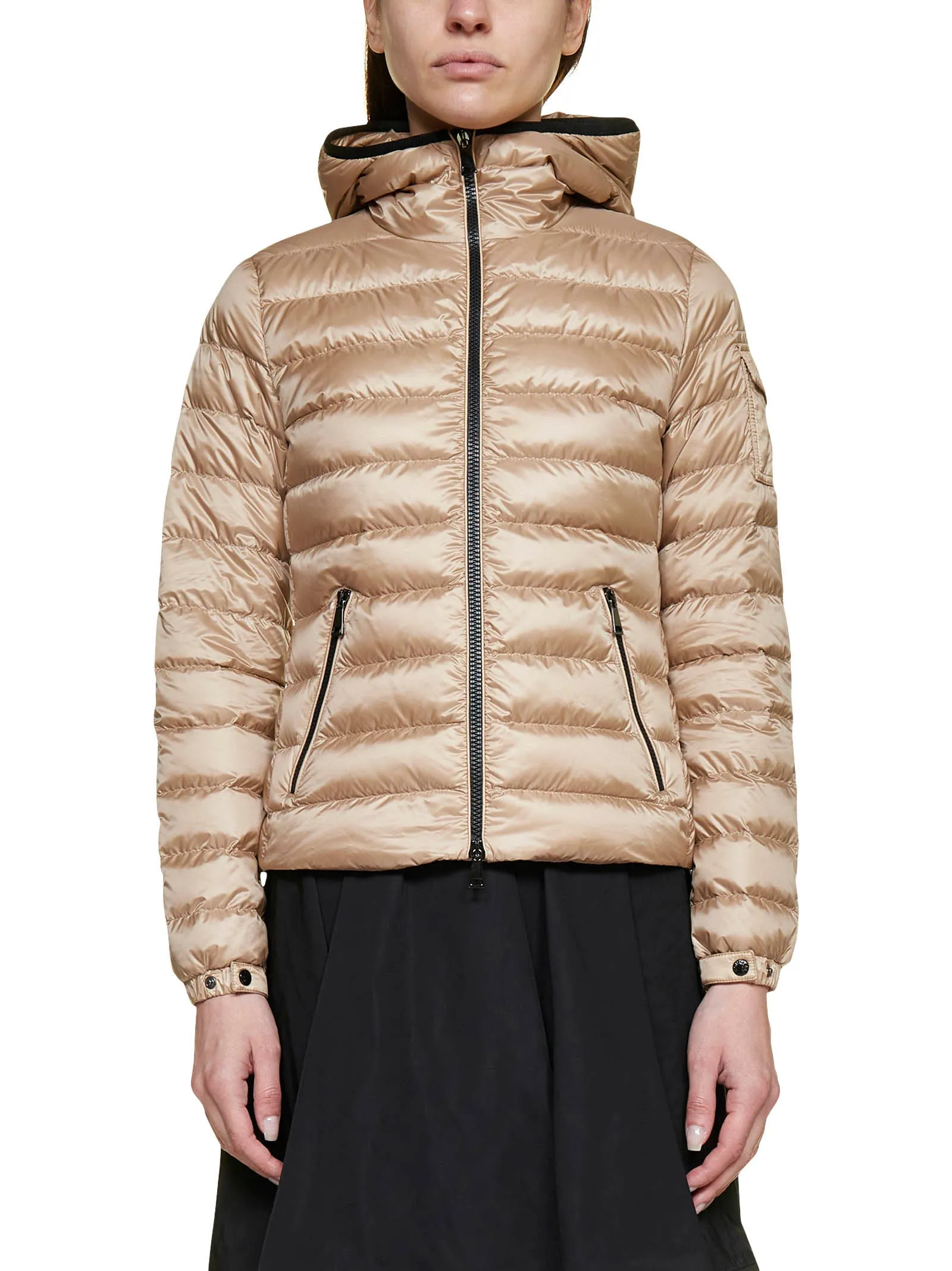 Moncler Quilted Zip-Up Padded Jacket