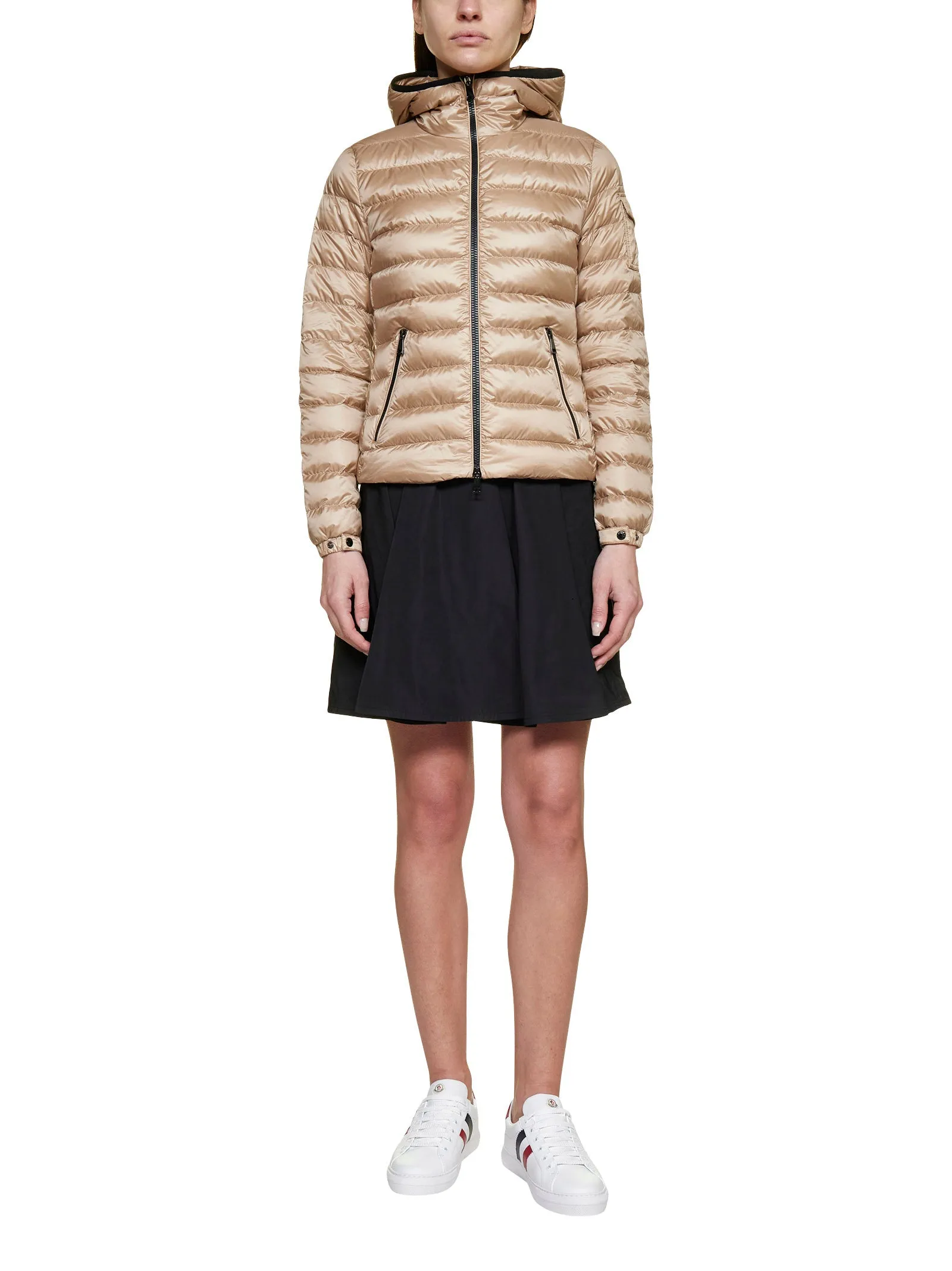 Moncler Quilted Zip-Up Padded Jacket