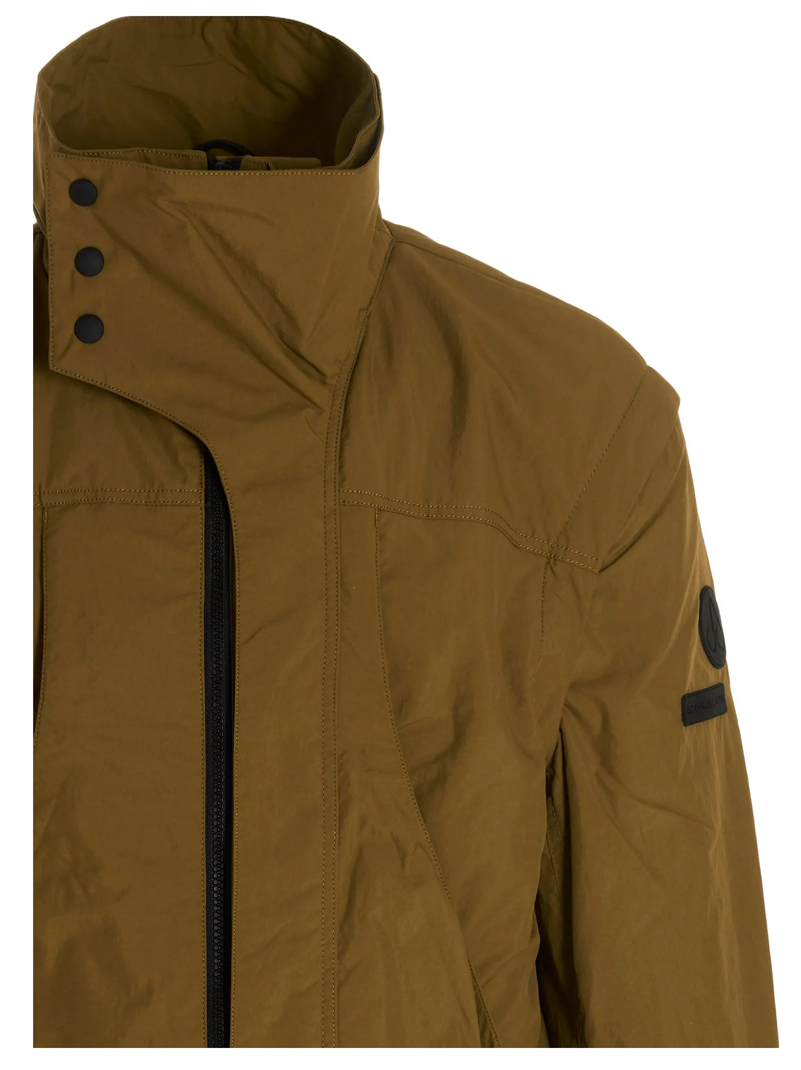 Moose Knuckles X Eckhaus Latta Zipped High Neck Jacket
