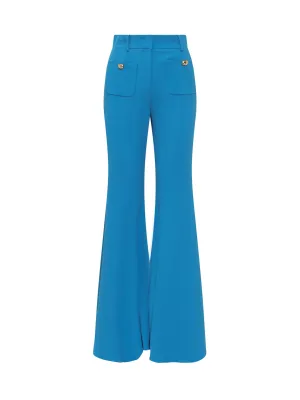 Moschino Button Detailed Flared Trousers