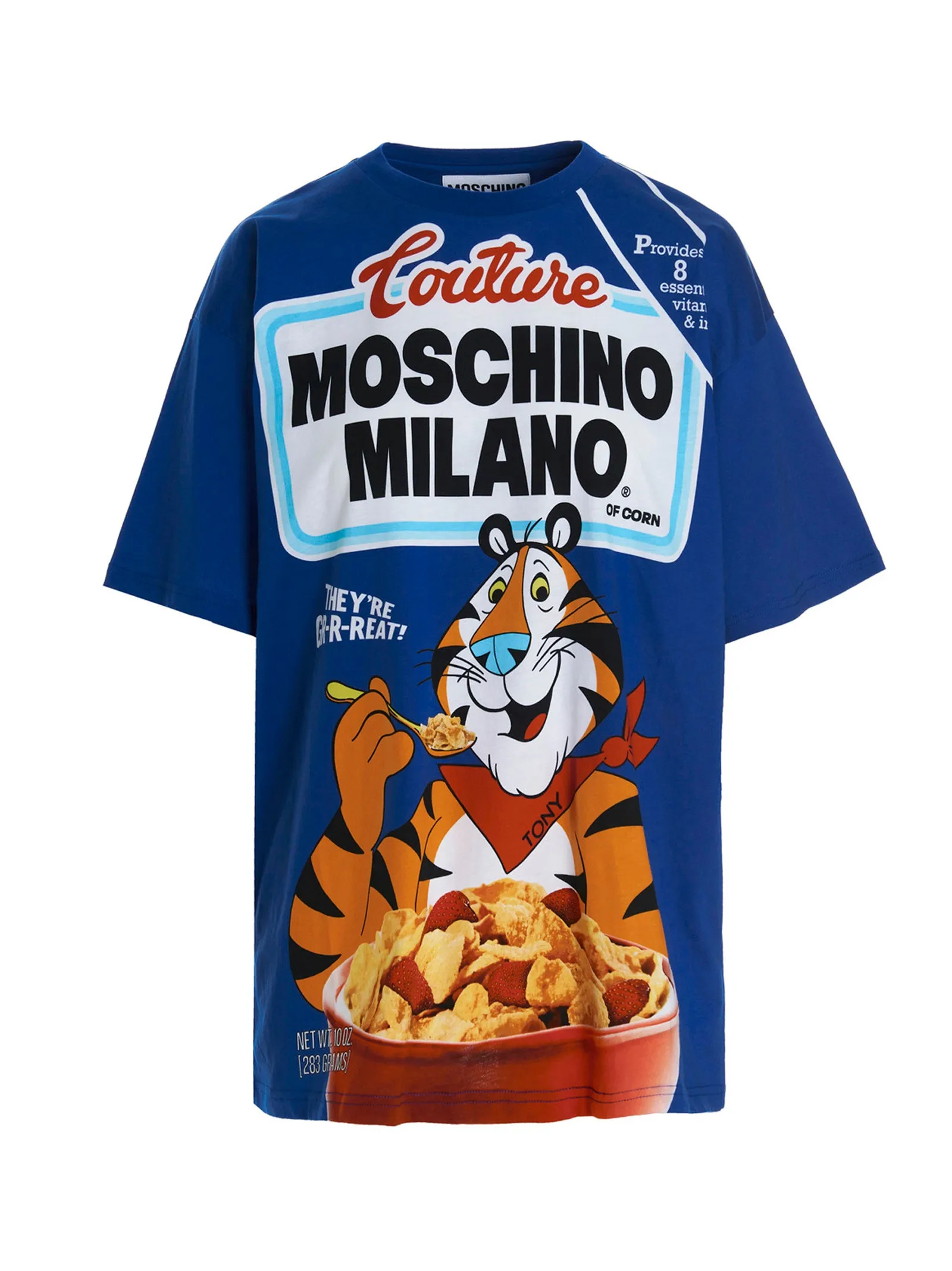 Moschino Graphic Printed Crewneck T-Shirt