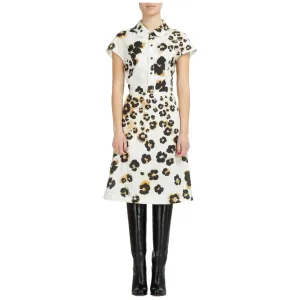 Moschino Motif Printed Midi Dress