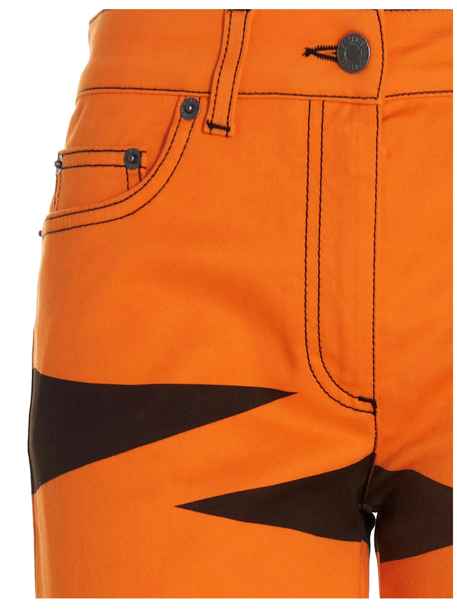 Moschino Year Of The Tiger Printed Jeans